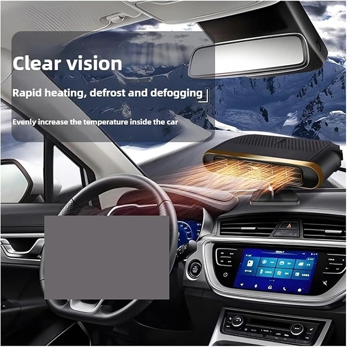 Calefactor Eléctrico Portátil 12V 120W con Función de Enfriamiento miniatura 5