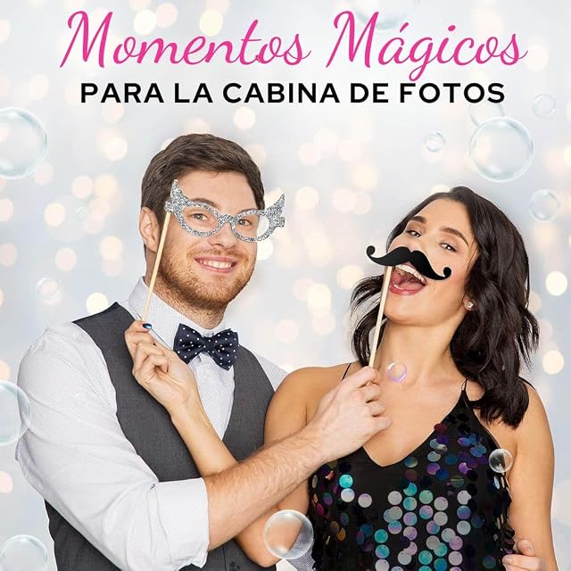 Foto 6 de 6 de EinsSein 96x Pompas de jabon Boda corazón tubitos Box Blanco de Fiesta para Bodas jabones pomperos burbujeros…