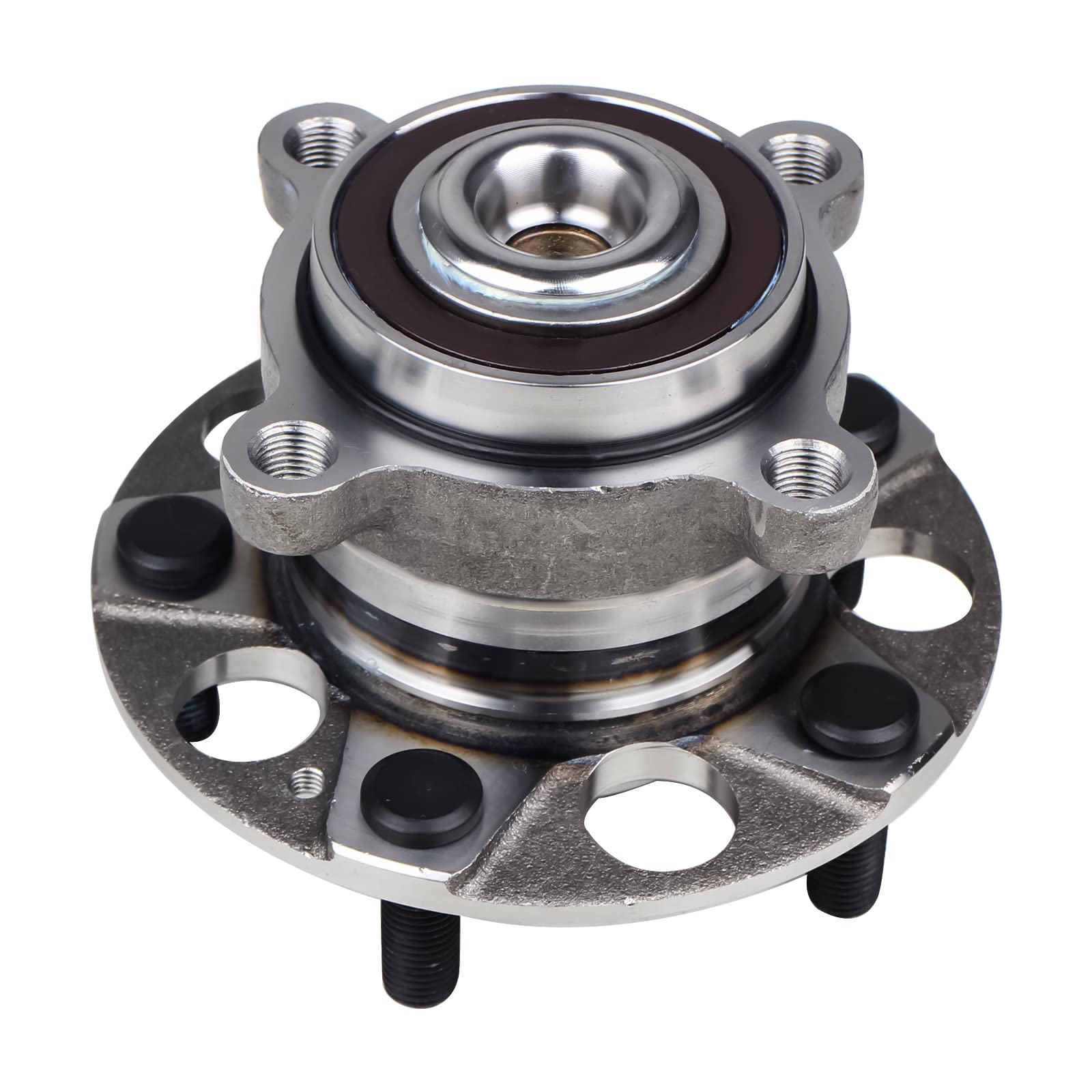 KUSATEC 512353 Rear Wheel Bearing Hub Assembly for 2009-2014 Acura TSX 2008-2012 Honda Accord, 5 Lug w/ABS