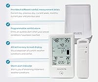 Vista 4 de AcuRite 01089M, pluviómetro con termómetro y humedad