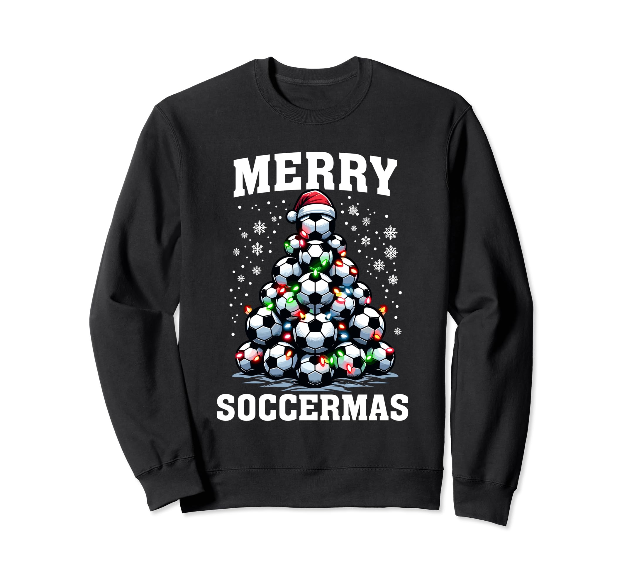 Merry Soccermas Funny Soccer Christmas Soccer Player Coach Sweatshirt