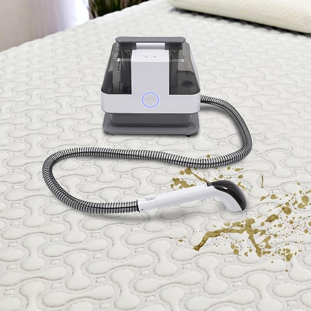 Portable Carpet Couch Deep Cleaner Machine Handheld Rug Cleaner with 4 Universal Wheels Cleaner Machine for Sofas Carpets