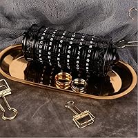Vista 5 de Cryptex Da Vinci Code Mini Cryptex Lock - Cajas de rompecabezas con compartimentos ocultos, aniversario, día de San Valentín, regalos románticos