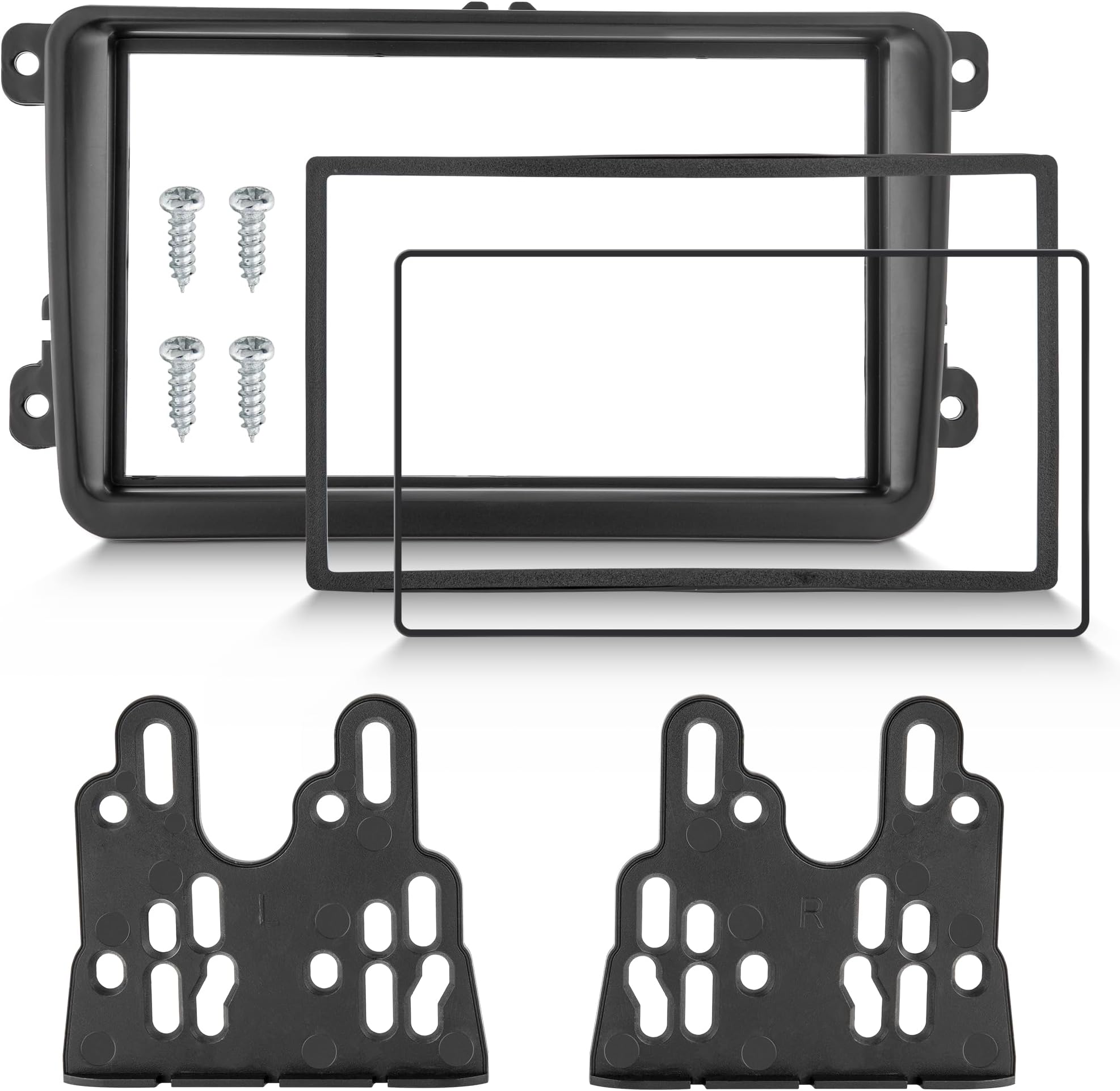 Metra 99-3528 Single DIN Dash Kit For 2004-2006 Pontiac GTO (Black) - View #8