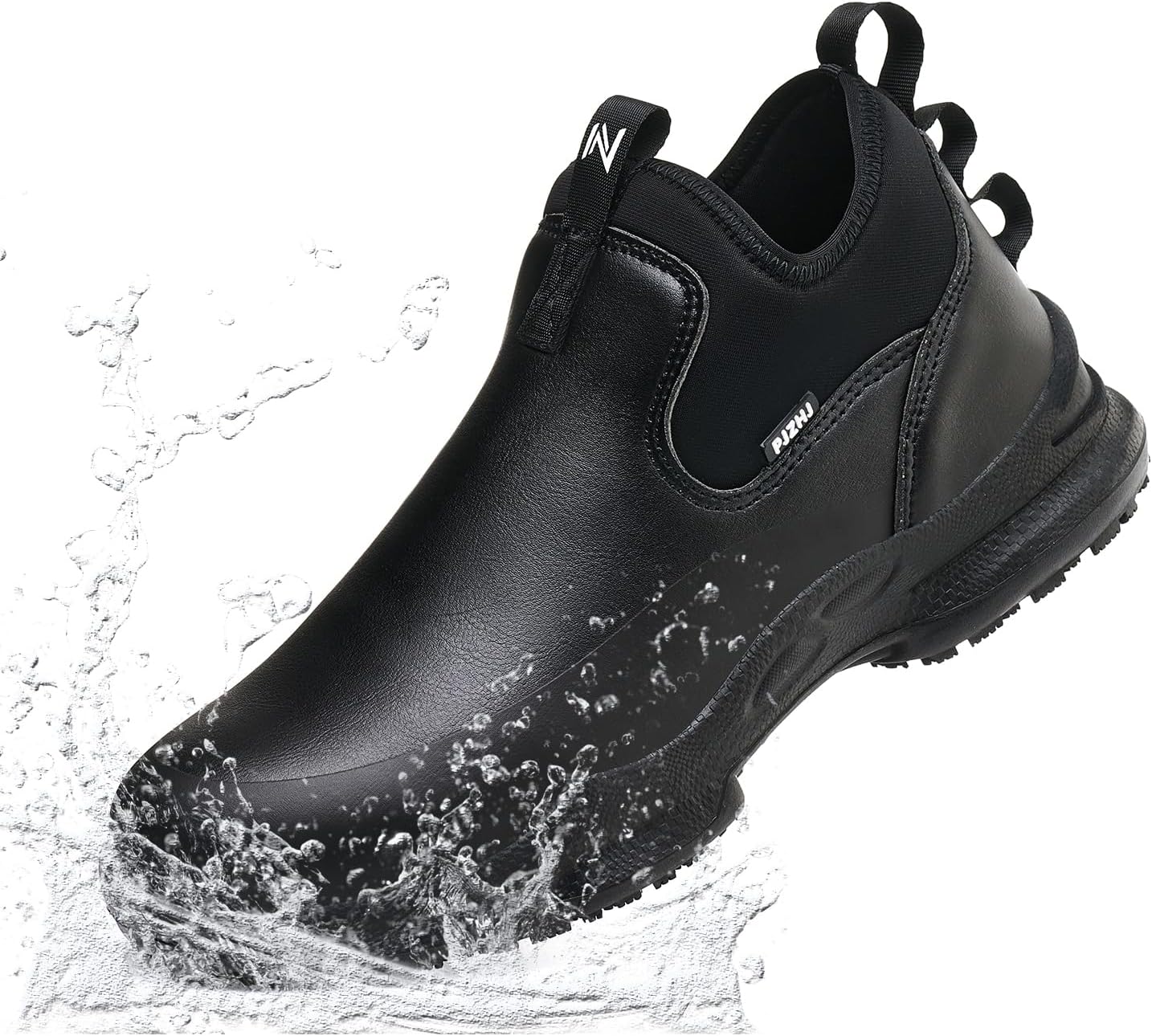PJZHJ Women Work Shoes - Water & Oil Resistant