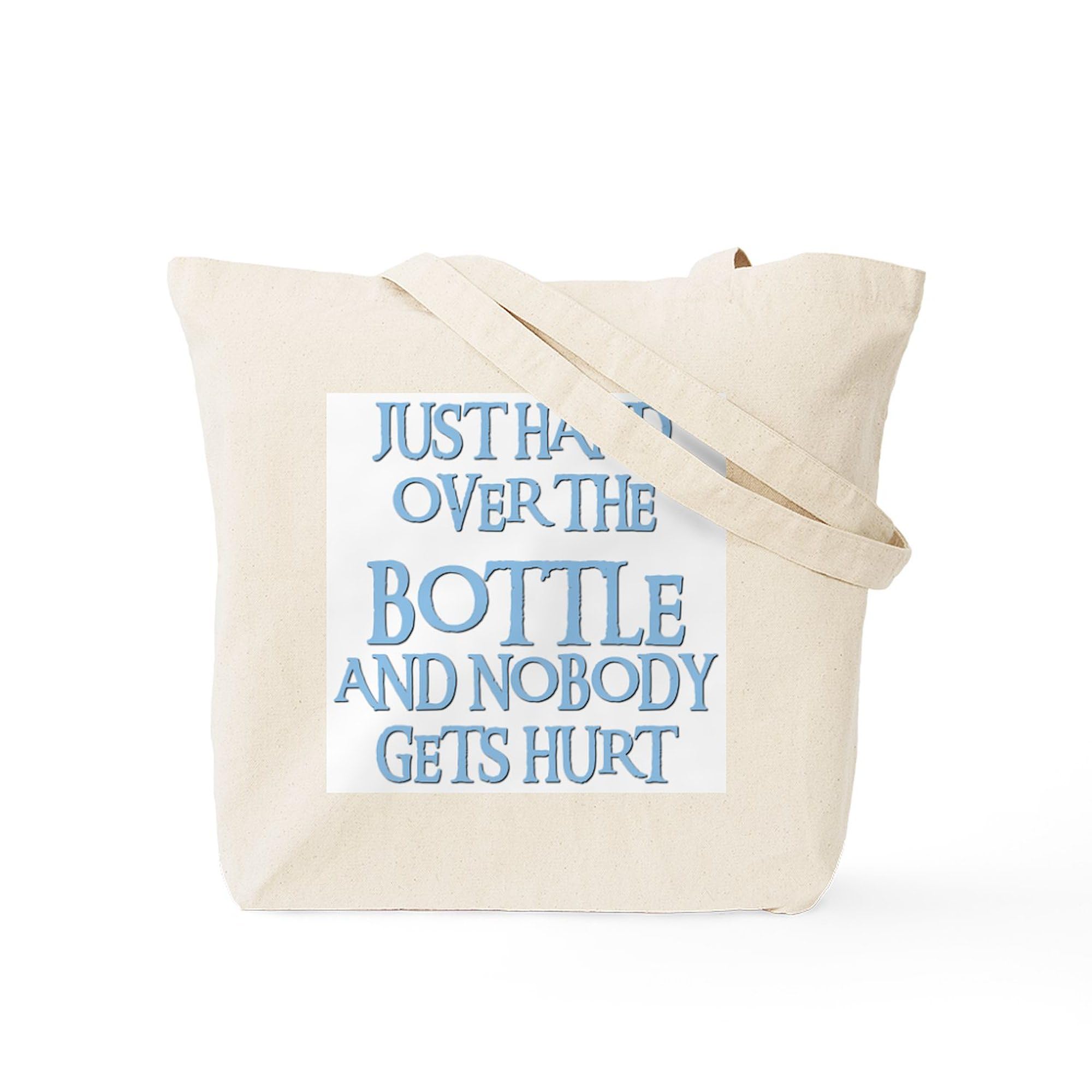 CafePress Handbell Director Natural Canvas Tote Bag - Reusable Shopping Bag, Two Sizes - View #12