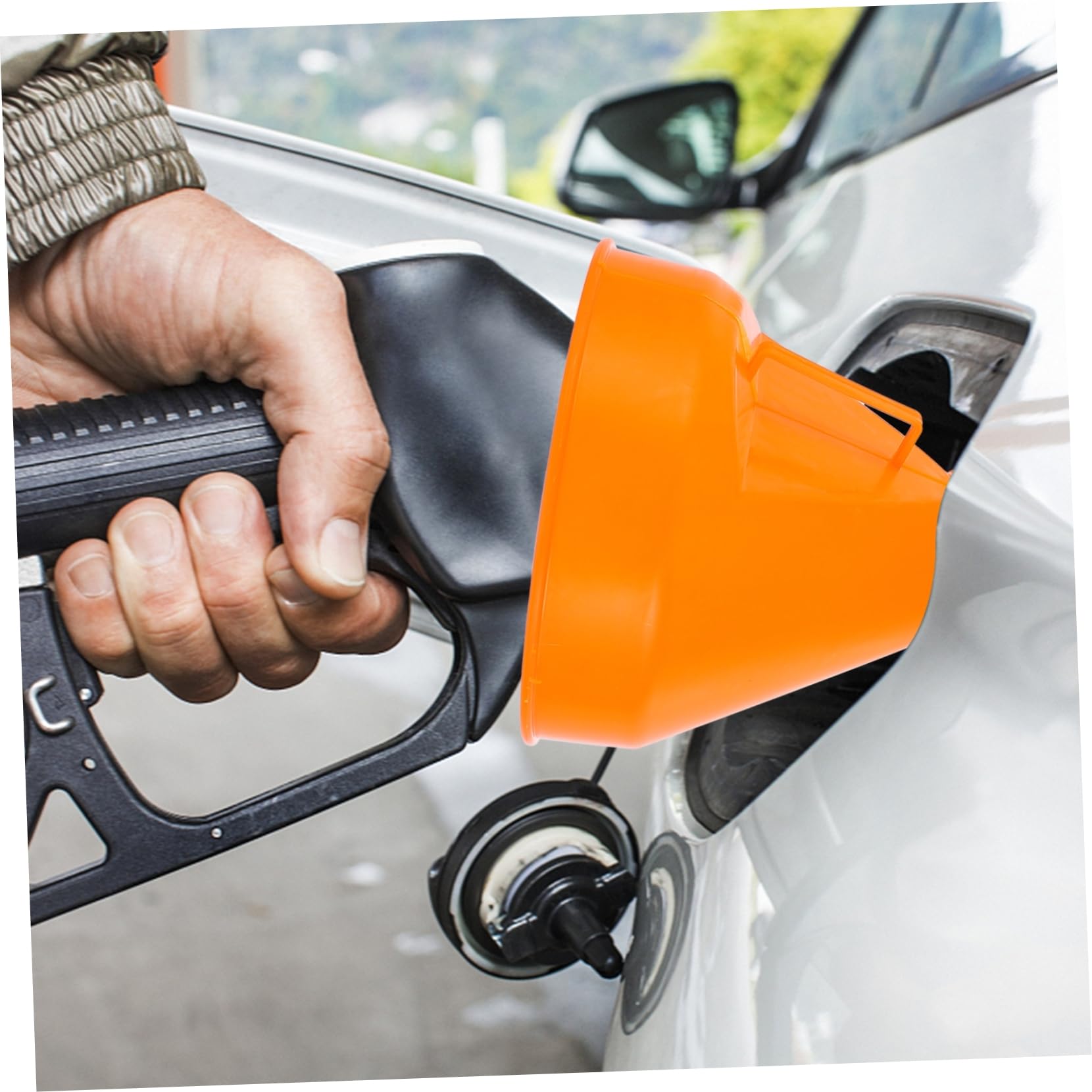 MAGICLULU 2 Set Imbuto Per Carburante Bocca Per Facile Trasferimento Olio E Kerosene Compatibile Con Auto E Pratico 4 Pezzi*2