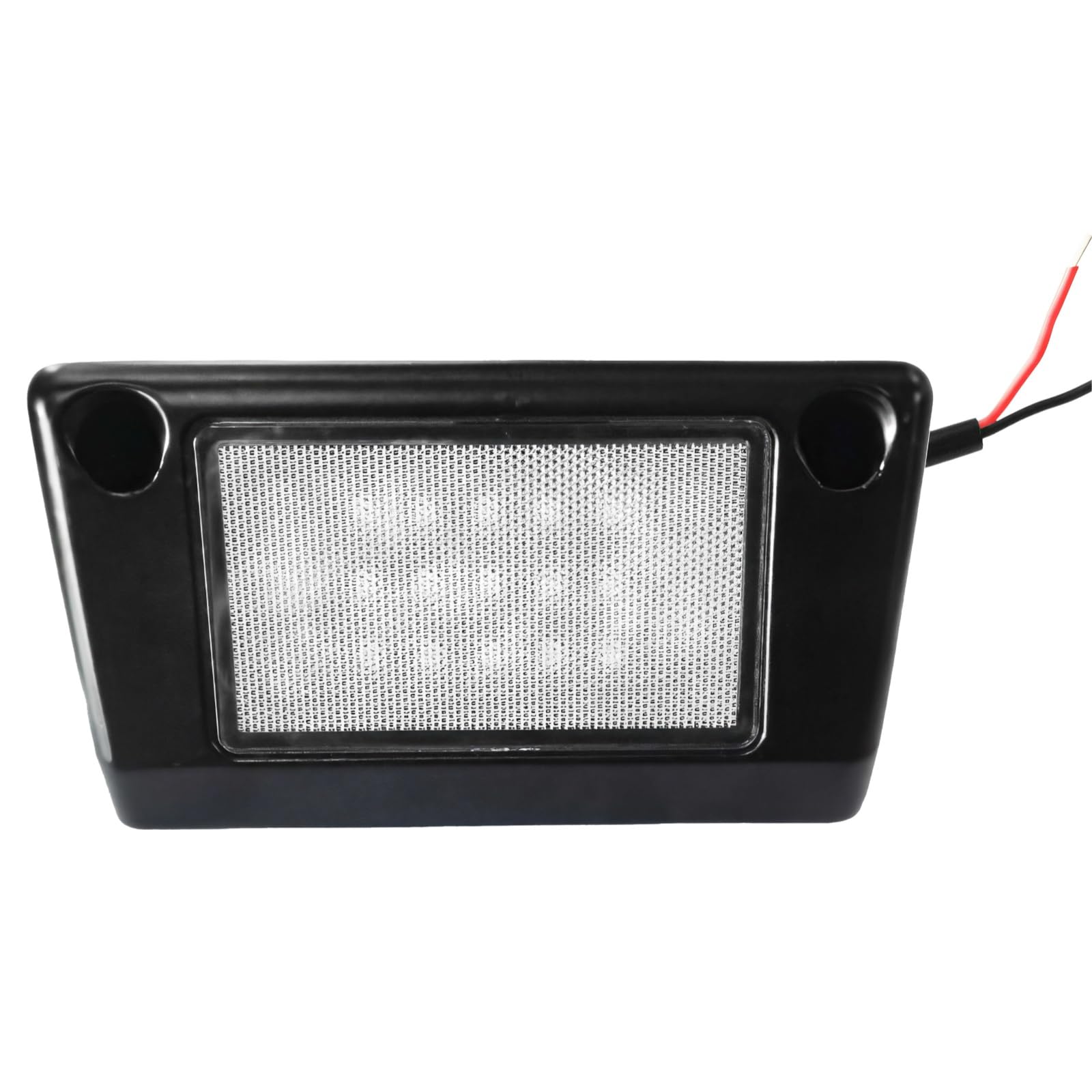 Lampa LED do kampera 2000 lumenów, 5 cali (12,7 cm) 12-48 V do markizy przyczepy zewnętrznej, czarne aluminium, długa żywotność