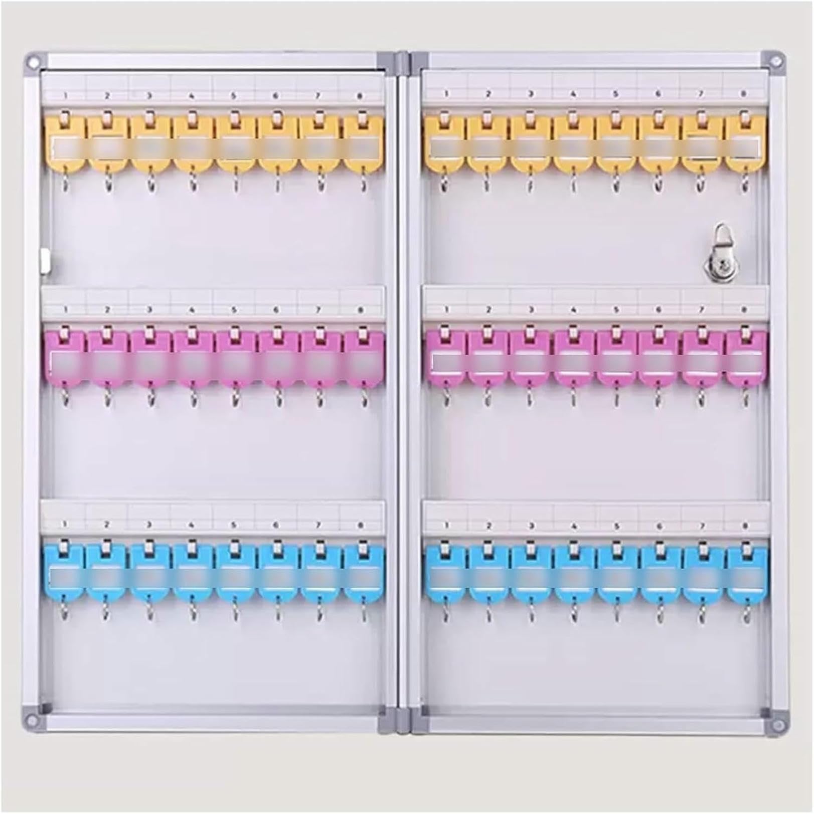 Caja de armario para llaves grande y portatil de pared