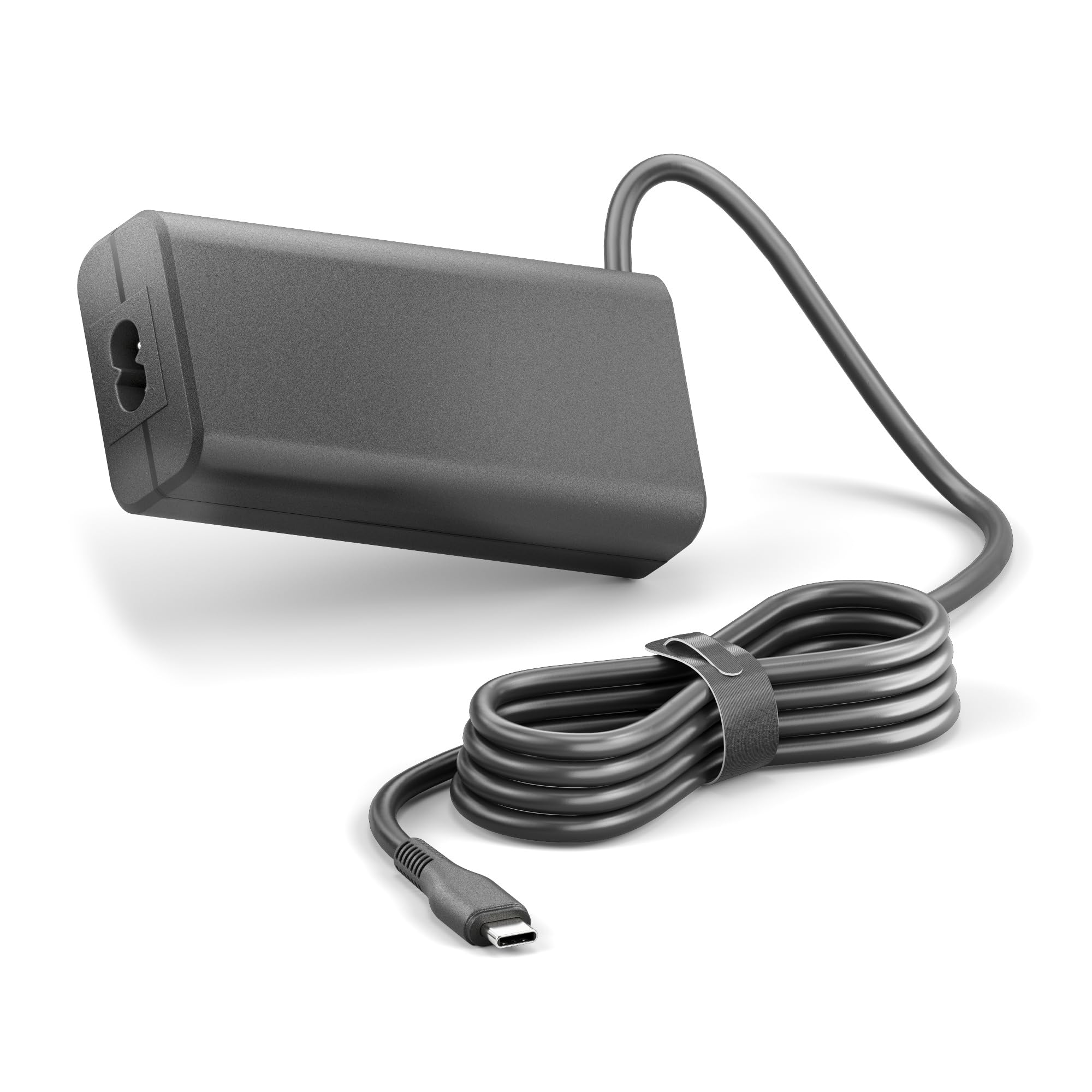 Vuelogic Adaptateur Secteur USB-C 65W, Chargeur Rapide PD, Technologie GaN, Chargeur pour Ordinateur Portable et appareils Mobiles, Noir