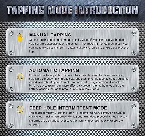 Miniatura 3 de USA Stock ZAC 110V M6-M30 - Máquina de roscado eléctrica de brazo flexible con brazo de roscado universal de 200 rpm, 12 pinzas TC820 ANSI incluidas