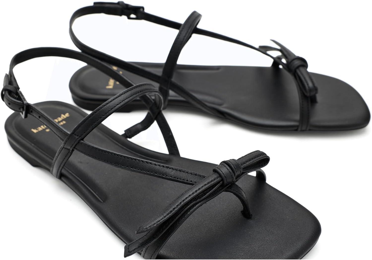 kate spade new york Women's Loop Smooth Leather Flat Sandal