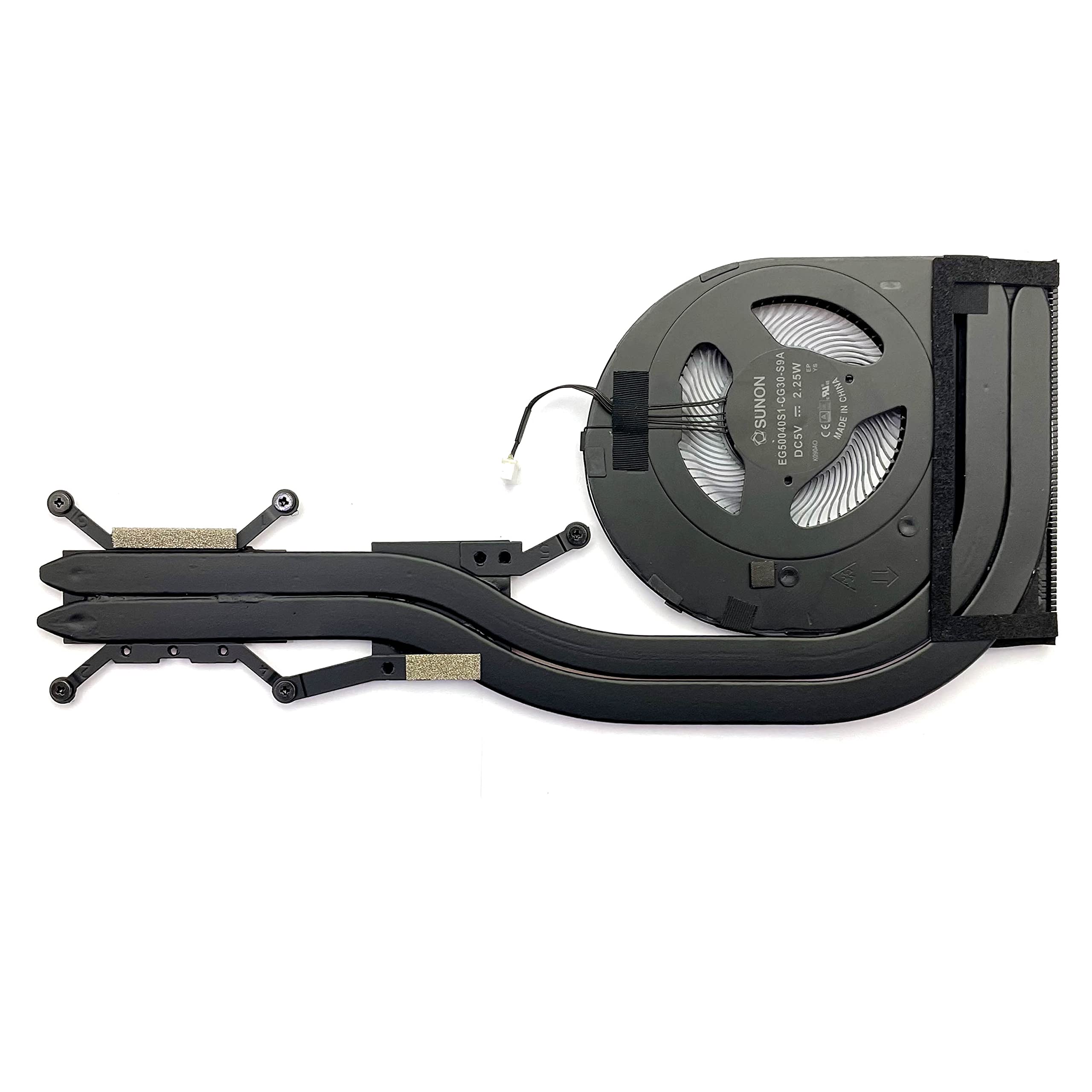 BestParts Ventola di raffreddamento CPU con dissipatore di calore di ricambio per Lenovo Thinkpad T490, T14 GEN 1 Grafica discreta versione 5H40W36703 (non adatta per T490S)