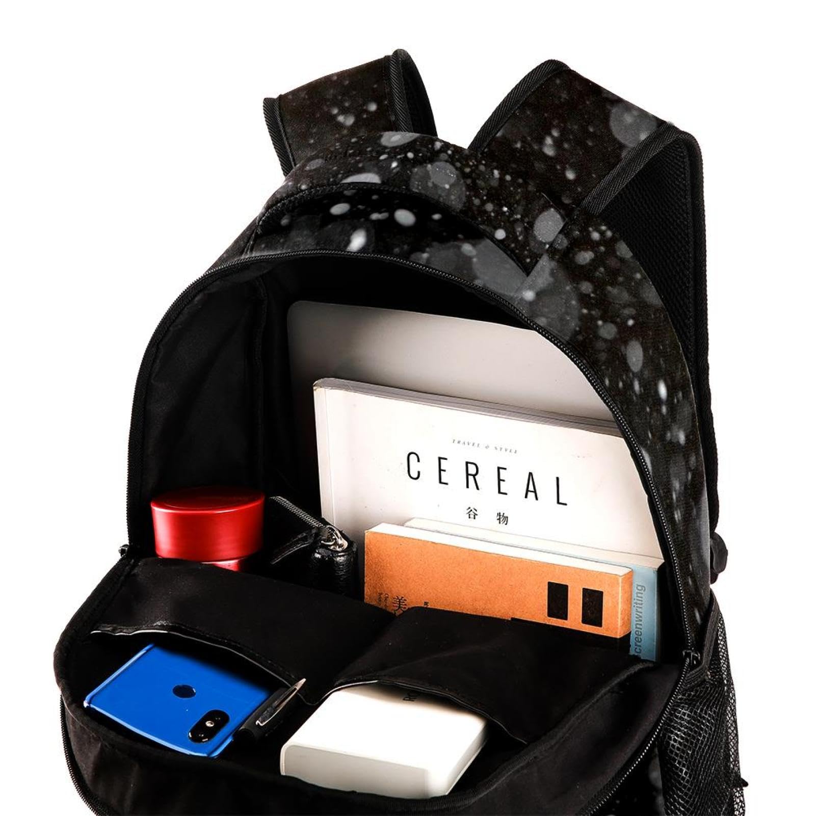 Zaino scolastico per uomini e donne, borsa da viaggio per computer portatile, zaino leggero per università, zaino casual per libri