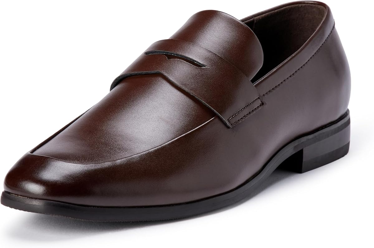 Mocasines Penny con puntera cuadrada y espuma viscoelástica para hombre