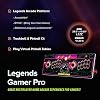 Legends Gamer Pro Deluxe Table Top Arcade Game Machine Home Arcade Classic Retro Video Games with Licensed 150 Arcade & Console Games for Action Fighting Puzzle Sports and More, WiFi Connectivity