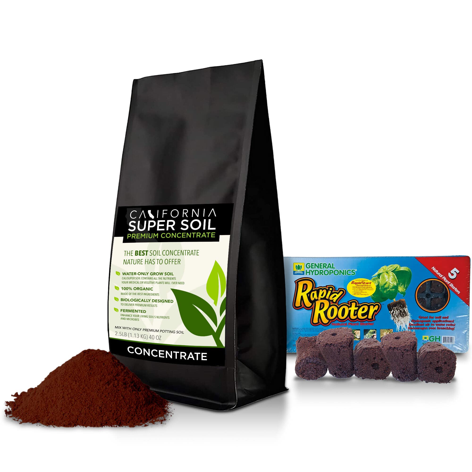 California Super Soil - 100% Organic Soil Concentrate