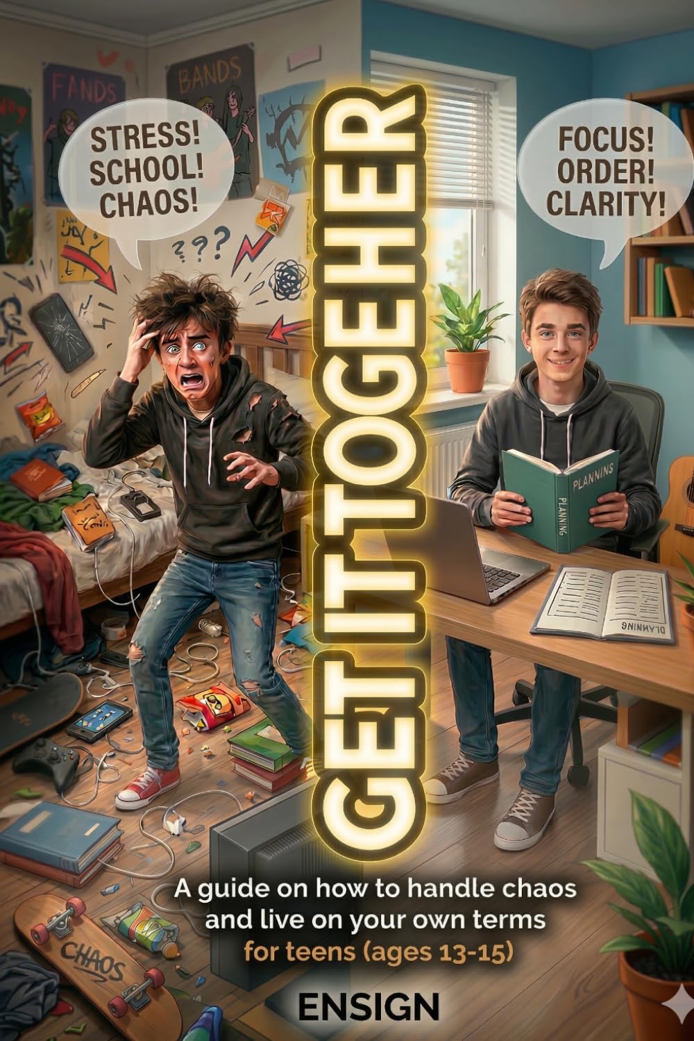 GET IT TOGETHER: A guide on how to handle chaos and live on your own terms for teens (ages 13–15)