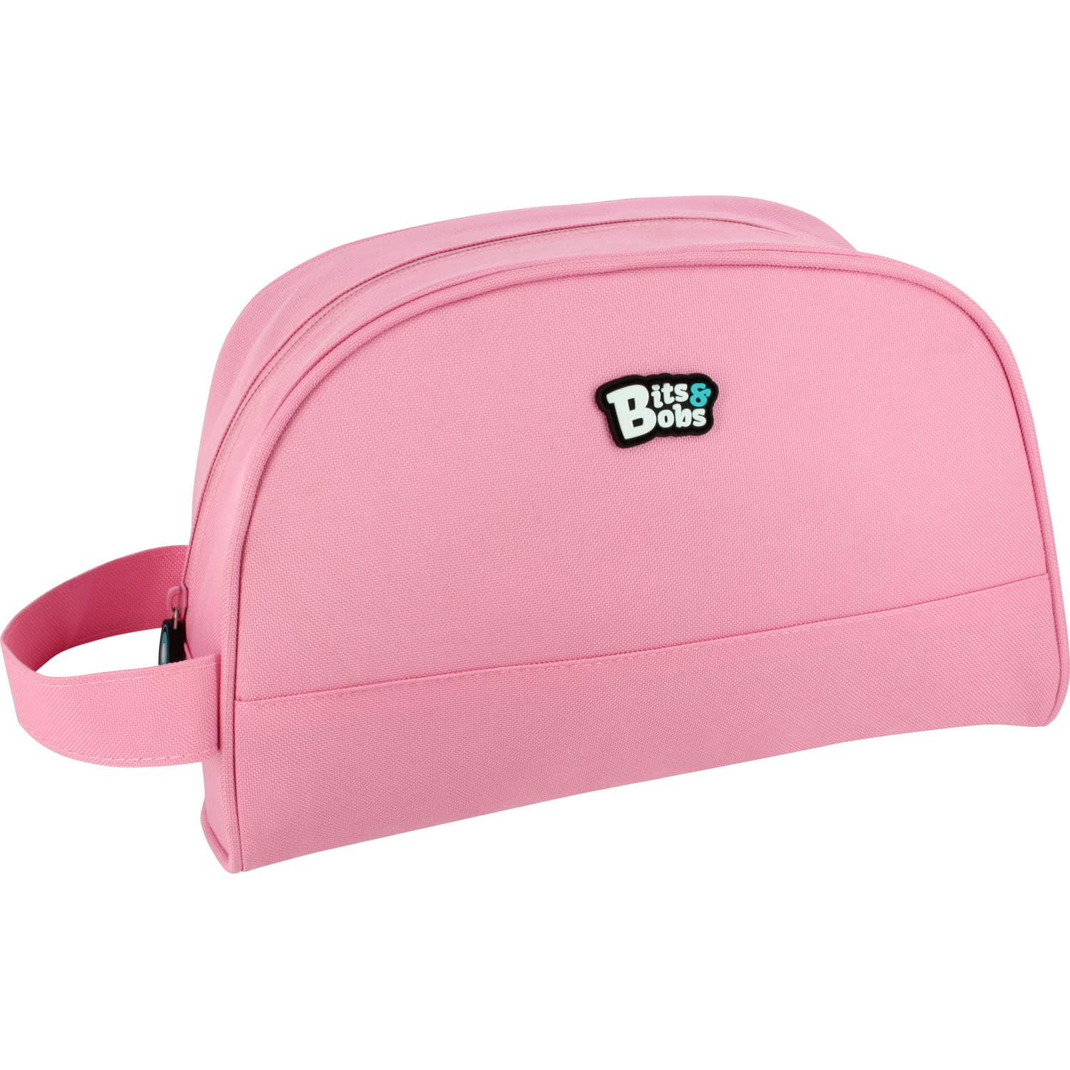 Grafoplás 37720053 School Bag, Pink, Bits & Bobs, 26x15x12cm, Hand Handle, Pink, 26x15x12cm, Round Bag with Handle on Side