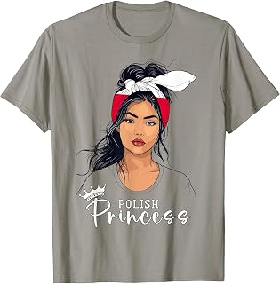 Polish Flag Heritage Costume Princess Souvenirs Poland T-Shirt