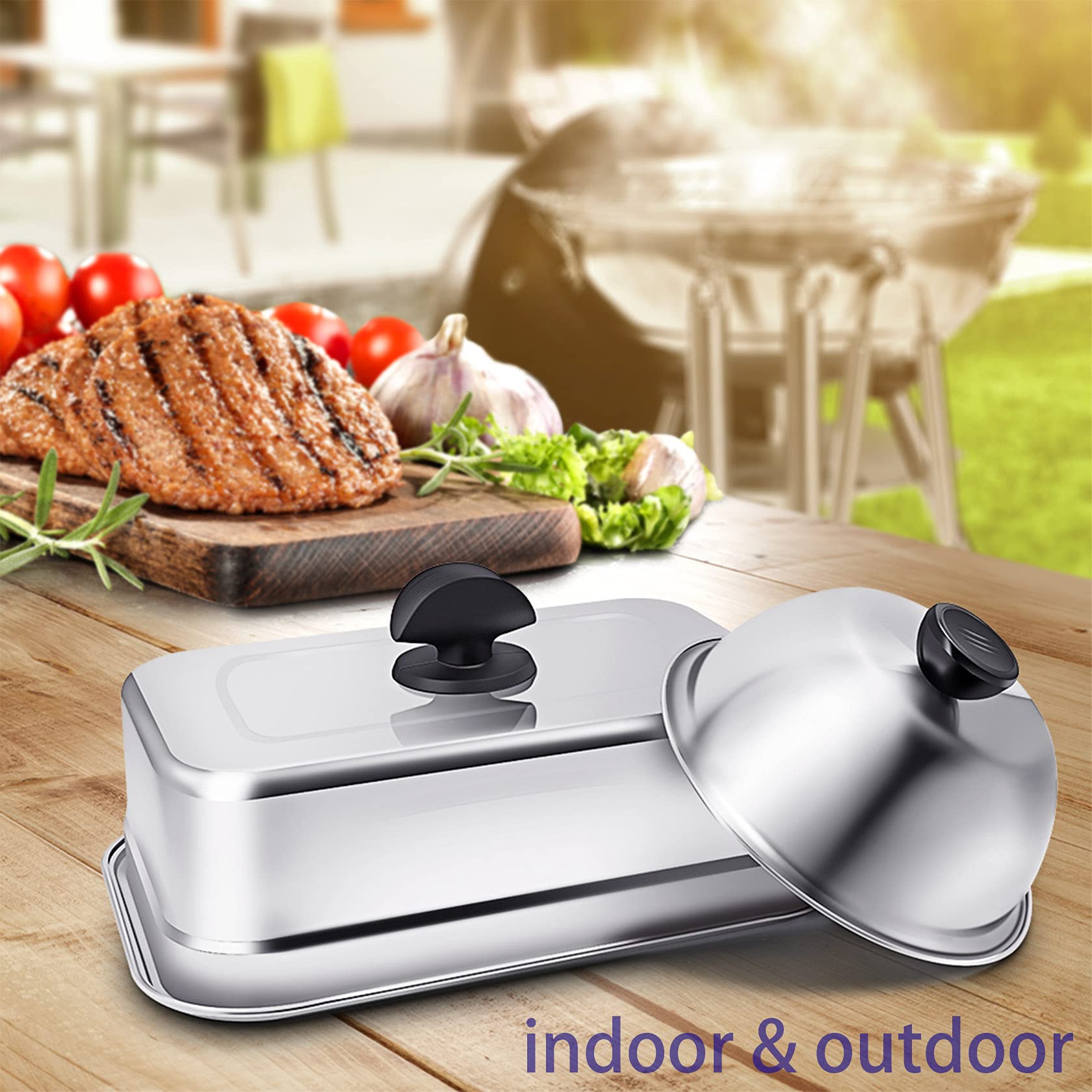 Plancha De Cúpula Para Derretir Quo, Cubierta De Acero