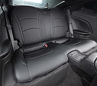 Vista 4 de Fundas de asiento a medida para Chevrolet Camaro 2016-2024 6ª generación Camaro LT LS RS SS ZL modelo Coupé de cuero sintético para protección