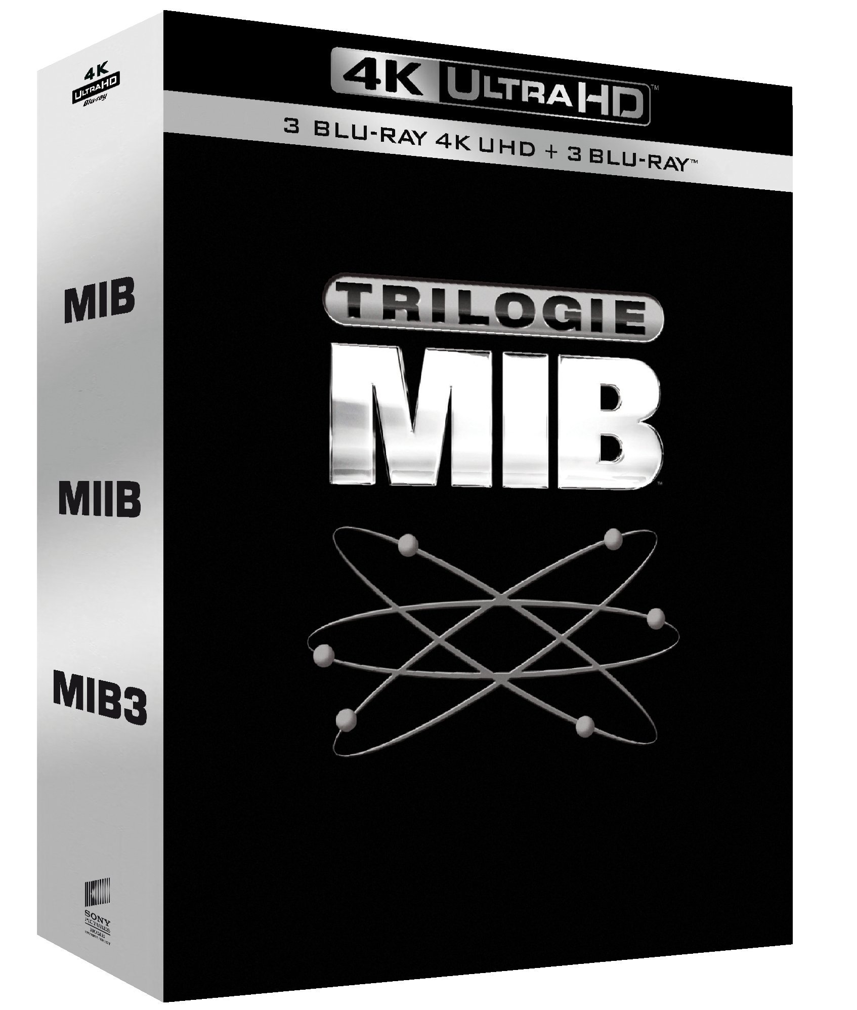 Men in Black-Trilogie [4K Ultra HD + Blu-Ray] [Edizione: Francia]