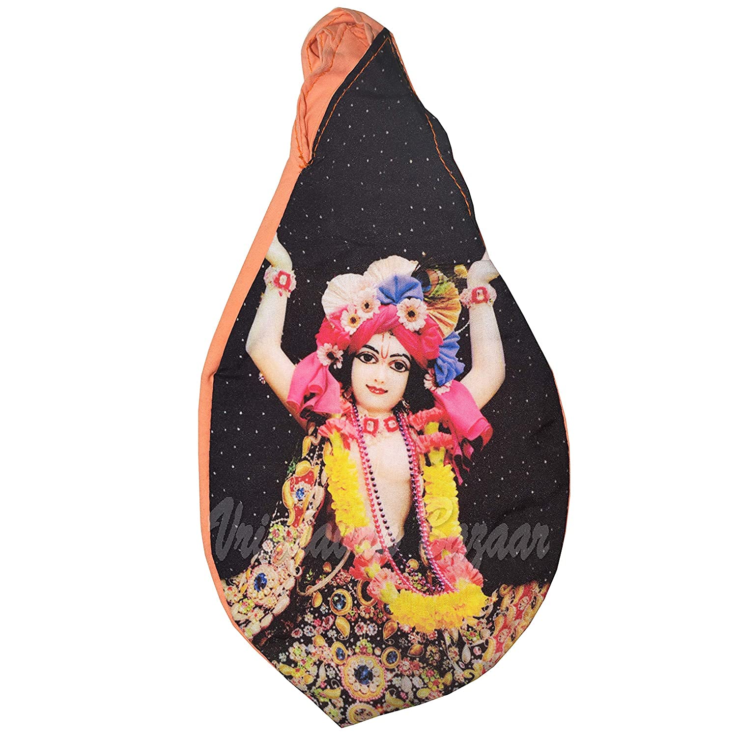 Bolsa de japa de Nityanand Prabhu para proteger tus cuentas de meditación