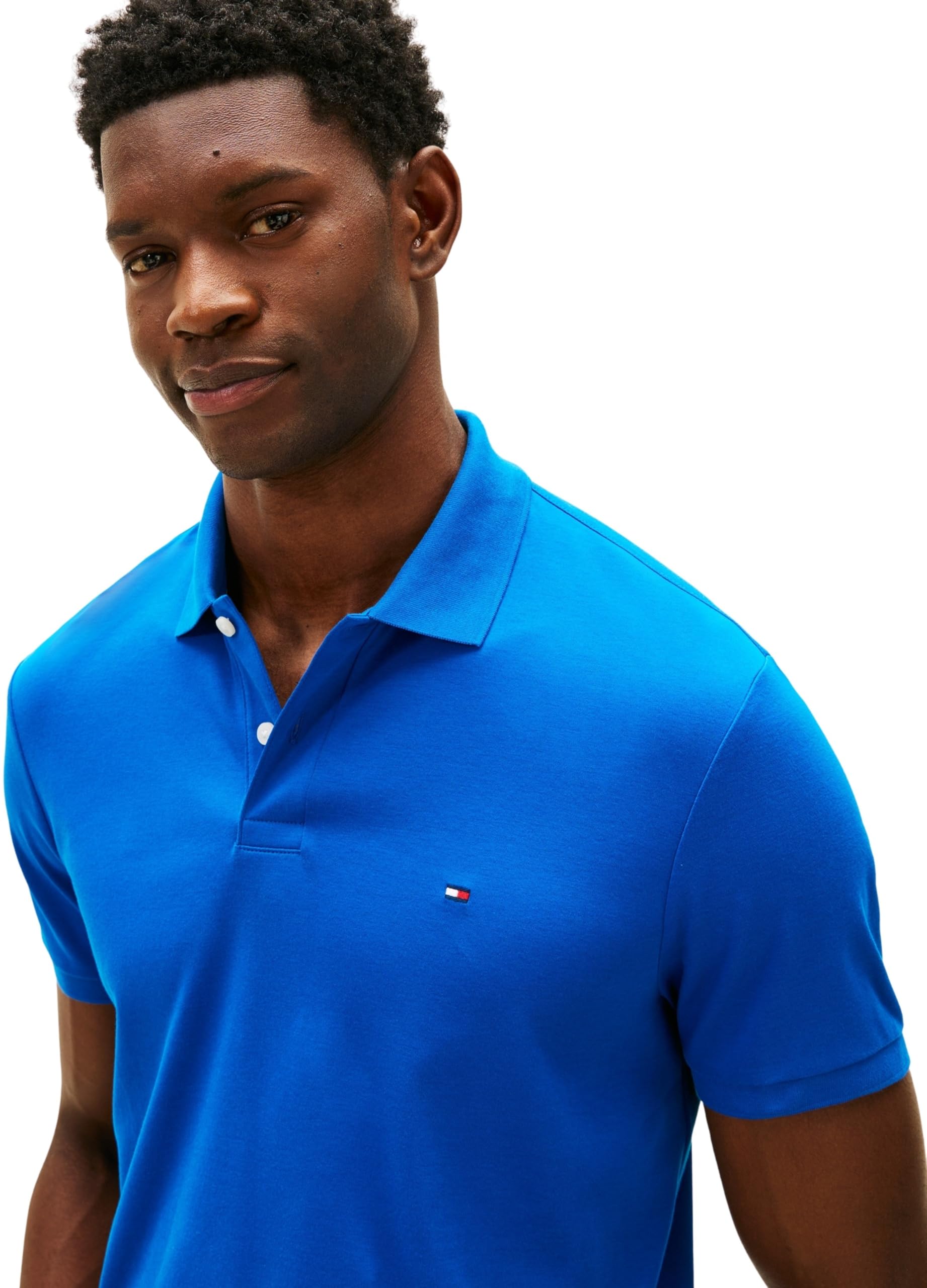 Tommy Hilfiger Liquid Cotton Reg Seasonal Polo Mw0mw39994 Polo S/S Unisex - Adulto (Pacco da 1)