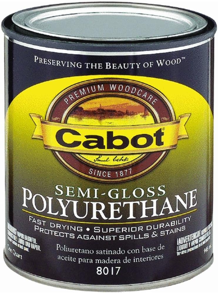 Cabot Interior OilBased Polyurethane Household Varnishes