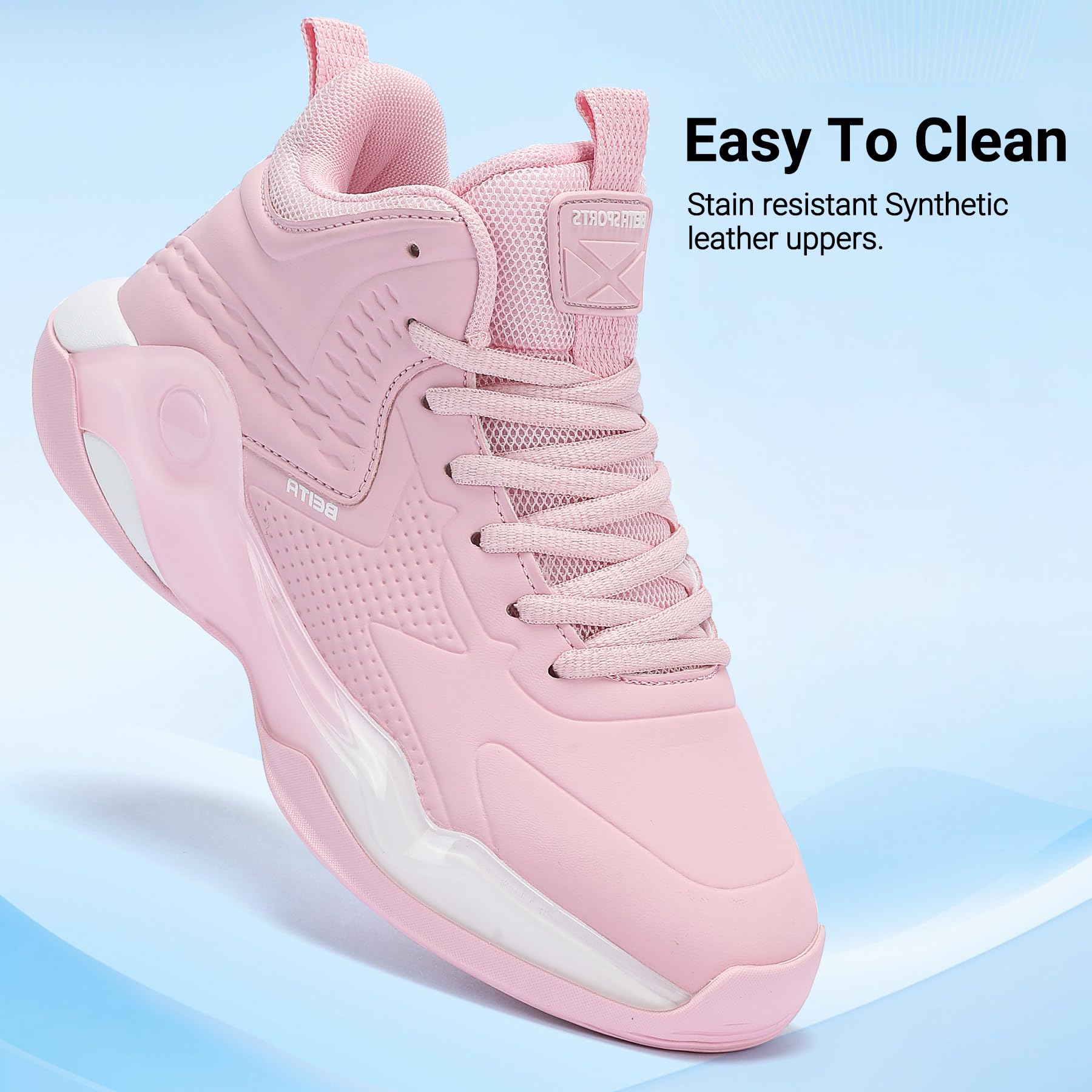 Beita Basketball Shoes for Women High Upper Volleyball Fashion... - Produktbild 3