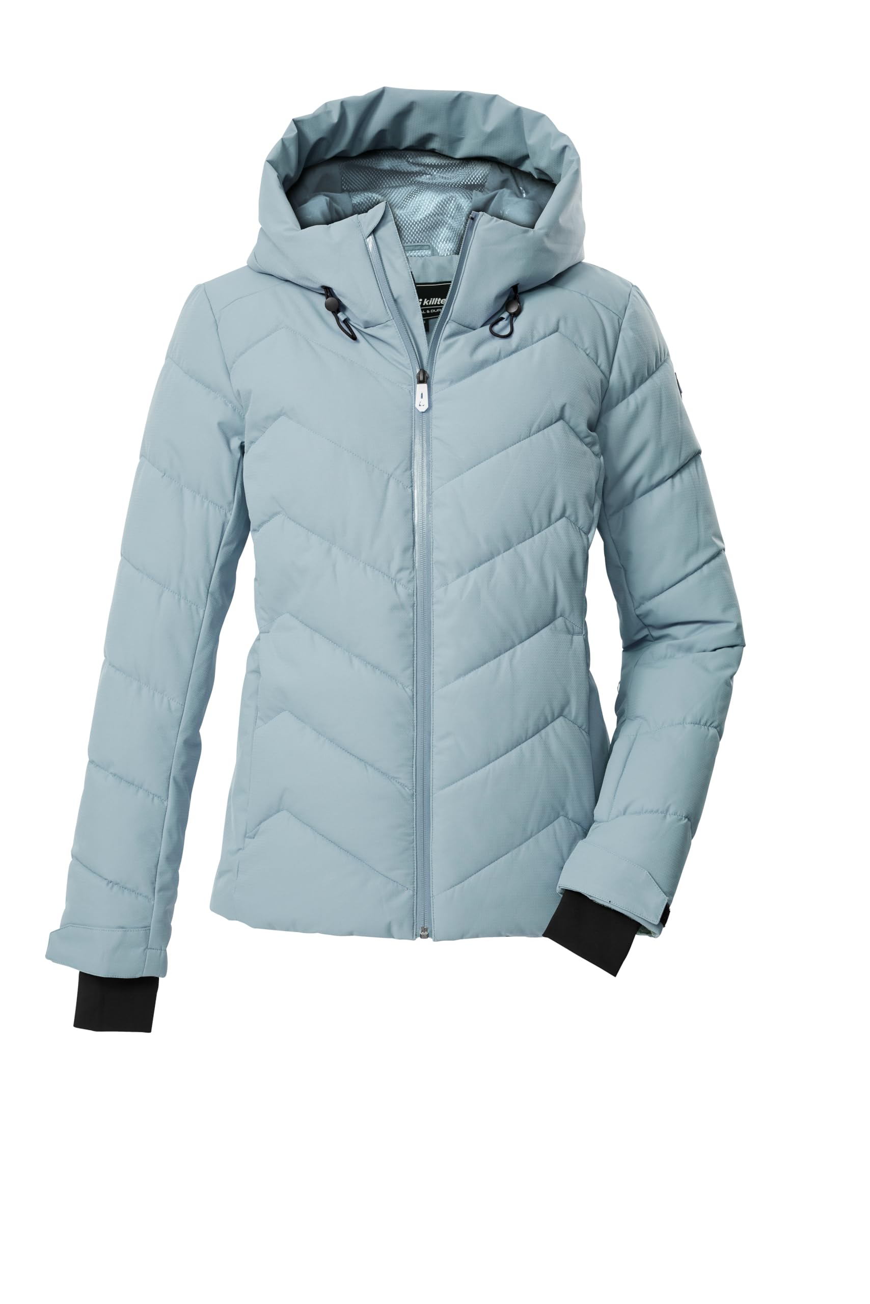 Killtec Damen Ksw 31 Wmn Ski Qltd Jckt Skijacke/Steppjacke/Funktionsjacke in Daunenoptik mit Kapuze und Schneefang