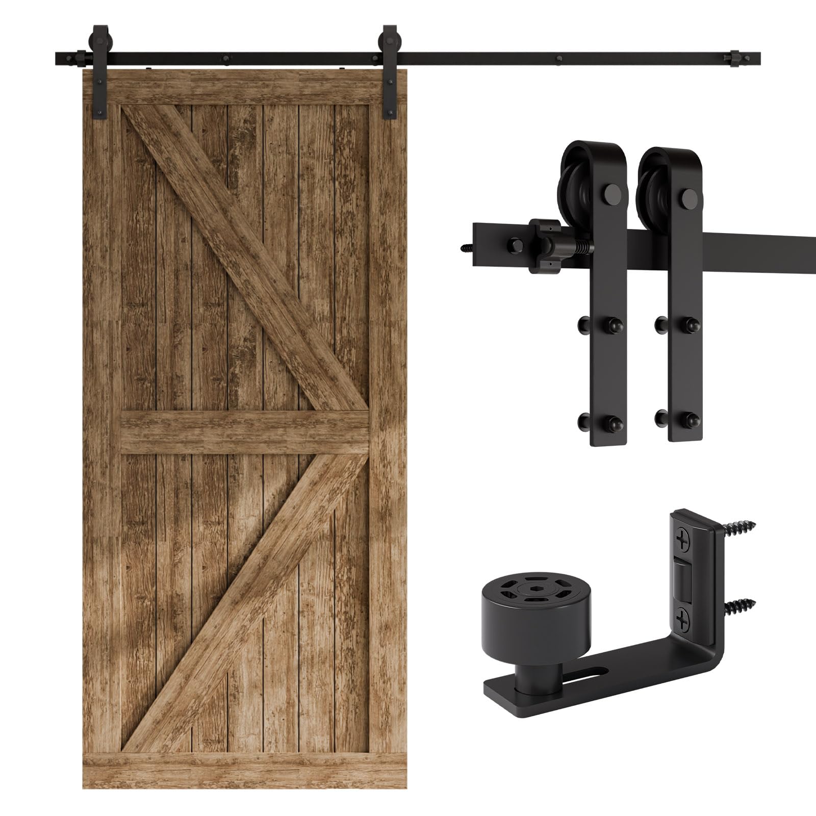 Porte grange coulissant d'occasion - Bricolage