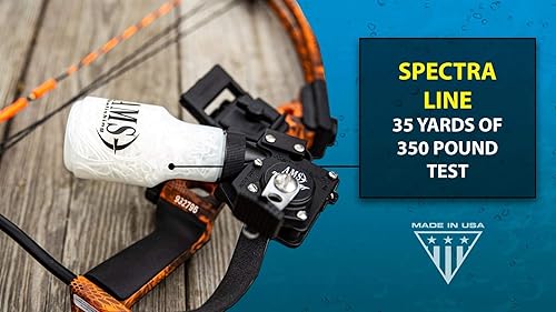 Miniatura 6 de AMS Bowfishing Retriever TNT Reel - Fabricado en los Estados Unidos