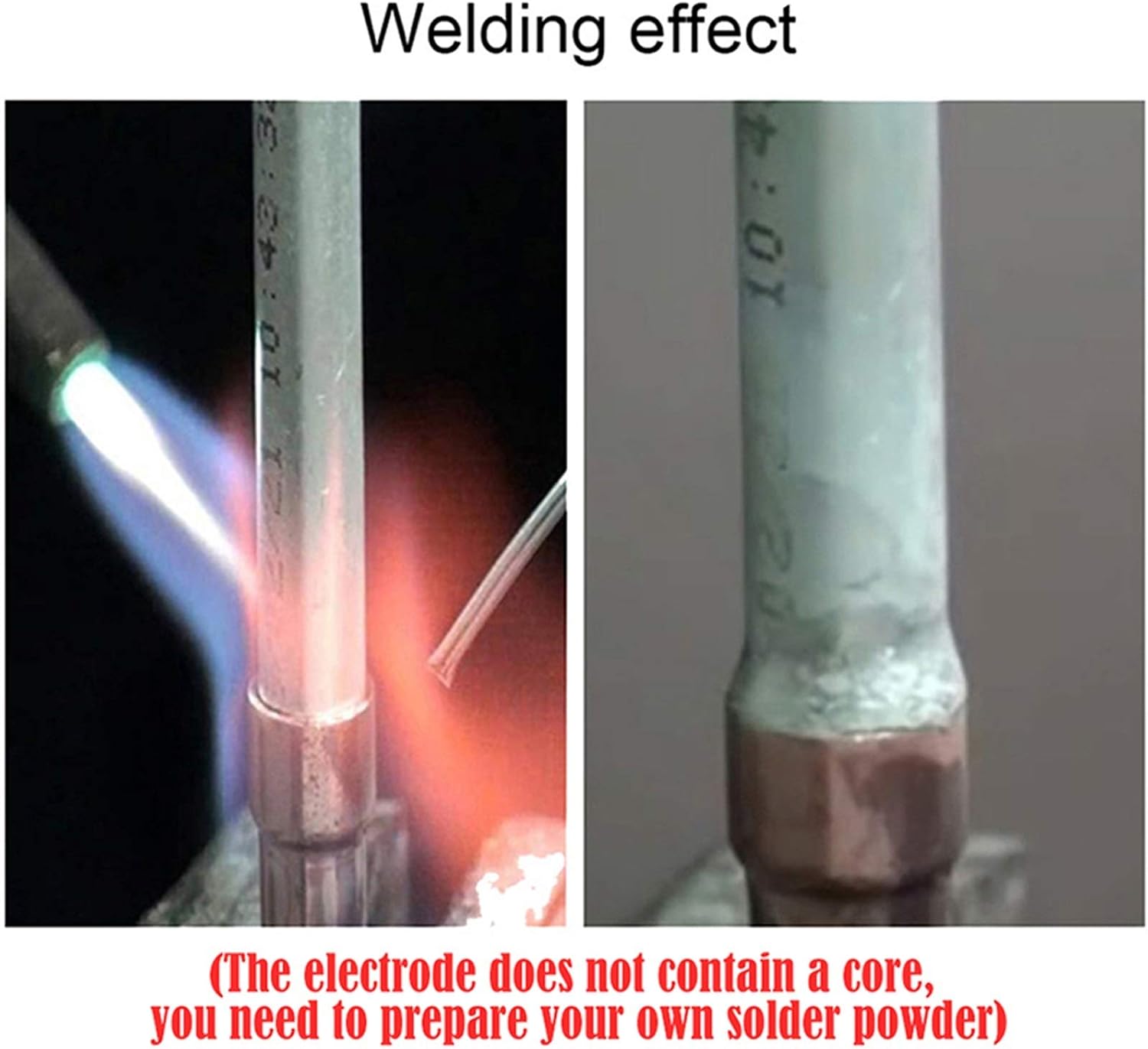 1.6mm/2.0mm/3.0mm 33cm/50cm Flux Cored Without Powder Low Temperature Aluminum Electrode Welding Wire. (Color : 50CM 1.6MM-30PCS)