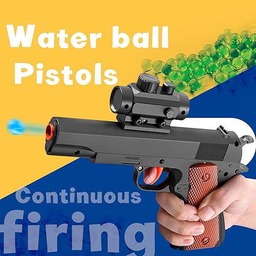 Miniatura 3 de Pistola de bala blanda Bb de 0.236 in, pistola de dardos manual para bolas de 0.236 in, regalos de fiesta de Navidad, juguete realista para regalo