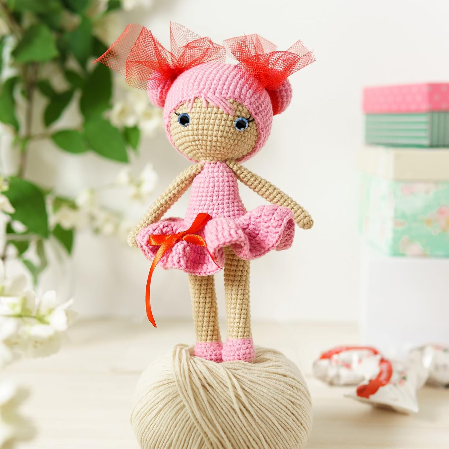 120 Pcs 12mm Safety Eyes, 3D Glitter Eyes for Crochet Animals Amigurumi