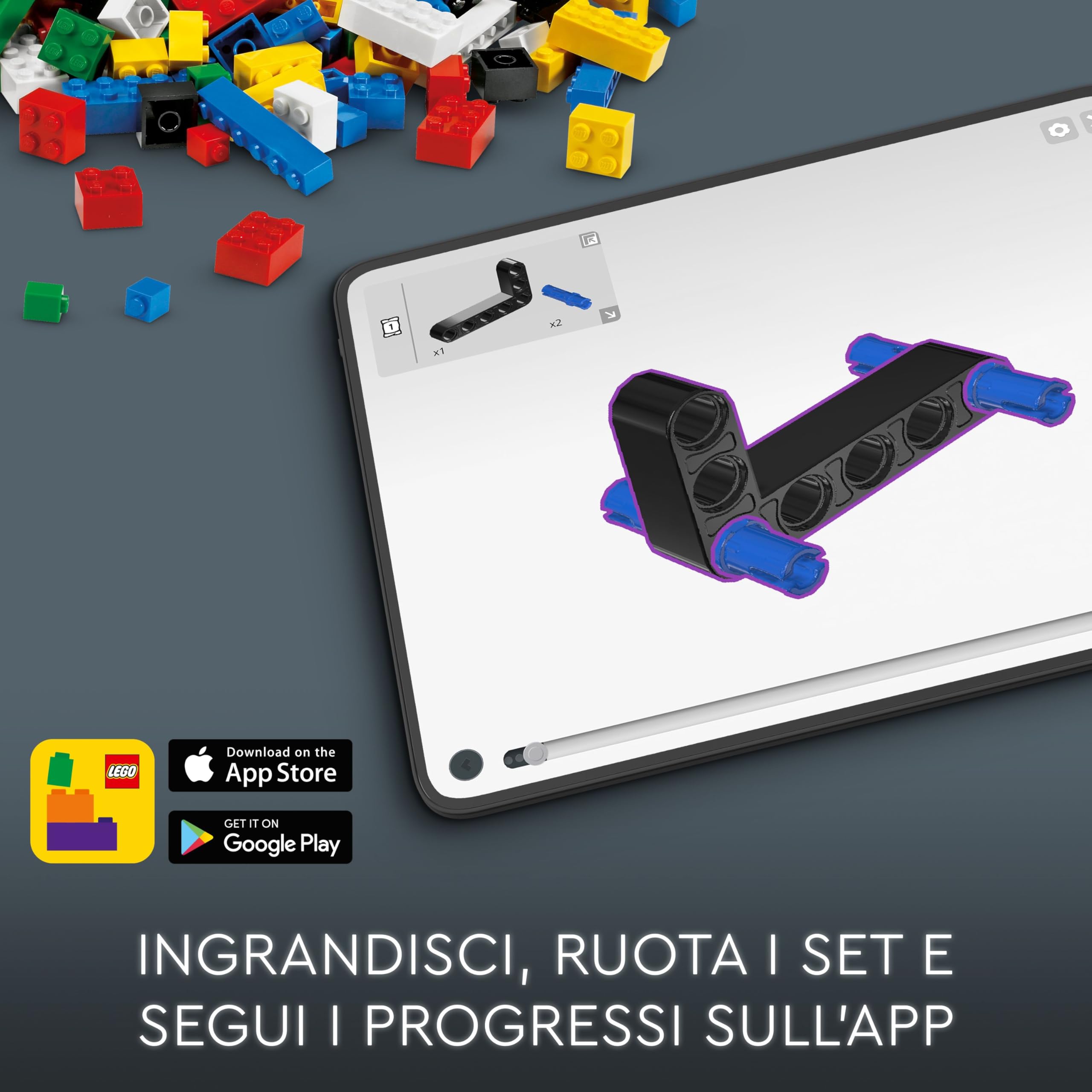 LEGO Technic NEOM McLaren Formula E Race Car, Macchina Giocattolo per Bambini e Bambine da 9 Anni in su, Modellino di Auto da Corsa F1 da Costruire e da Esposizione, Idea Regalo di Compleanno 42169