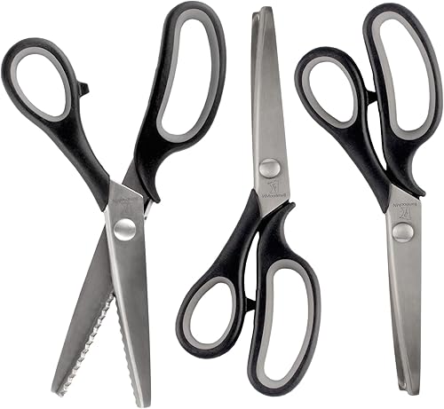 Vista 37 de JubileeYarn Metal Pinking Shears - Black - 1 Unit