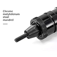 Vista 3 de Mandril de repuesto 3/8, mandril de punta de pistola de tuerca de remache, 5 piezas para pistola neumática de tuerca de remache