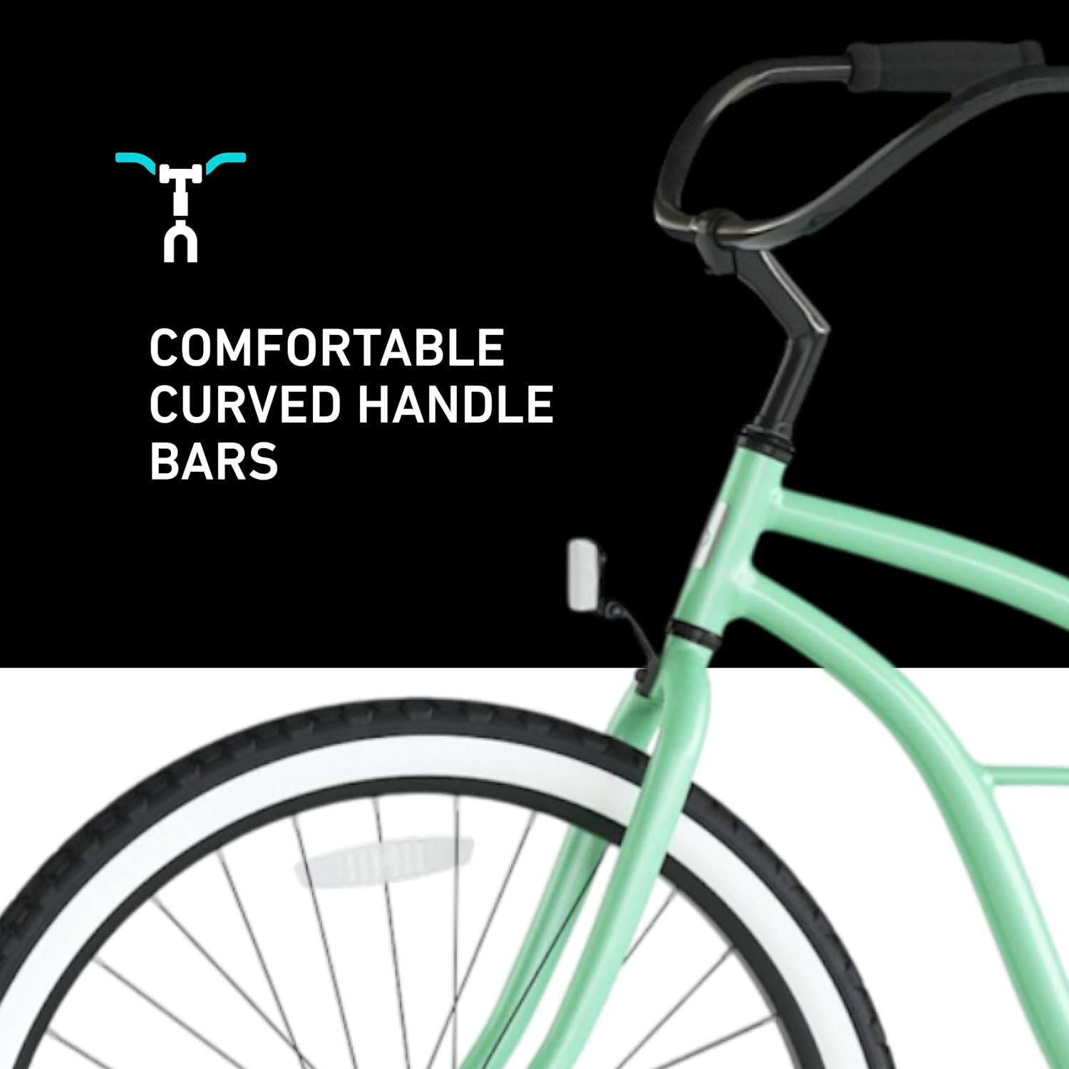 sixthreezero Around The Block Women's Beach Cruiser Bike - Image 3