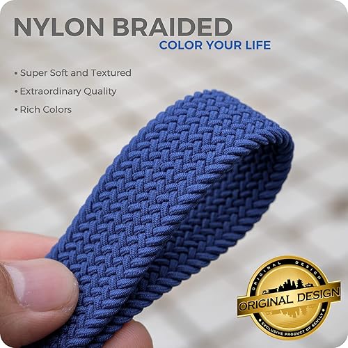 Miniatura 2 de SENLLY Cordón de pulsera, soporte elástico para llavero, diseño elástico original anticaída