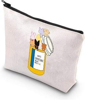 WSNANG Korean Group Aniteez Makeup Bag Music Lover Cosmetic Bag Korean Culture Merchandise (Anti bag)