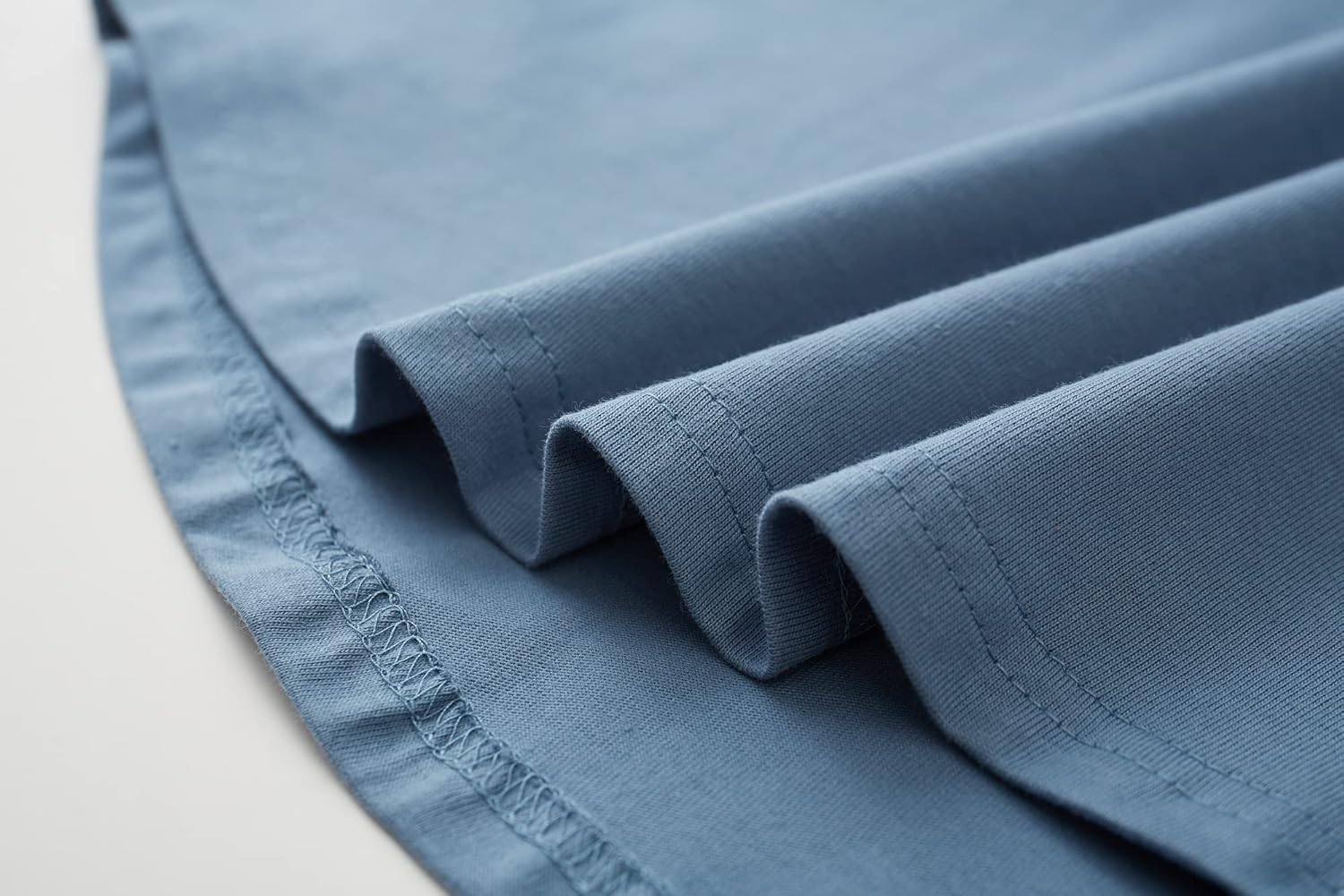 KLIEGOU Men's Hooded T-Shirt 190GSM 100% Cotton Soft Streetwear Longline Tee- Breathable Hip Hop Pullover - Pre-Shrunk