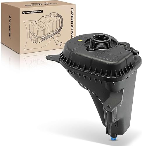 A-Premium Tanque de depósito de recuperación de desbordamiento de refrigerante del motor compatible con BMW X5 2007-2019, X6 2008-2019, E70 F15 F16