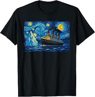 Retro Titanic Men Women Kids Vintage Titanic T-Shirt