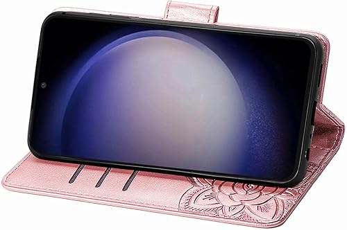 Miniatura 6 de Funda protectora de piel sintética para Samsung Galaxy S23 FE, funda protectora de piel sintética para Samsung Galaxy S23 FE con ranuras para