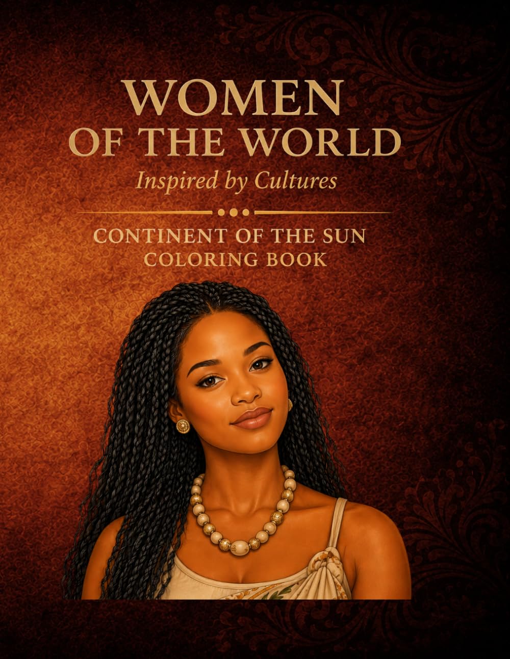 Women of the World: Continent of the Sun: Inspired by Cultures Coloring Book