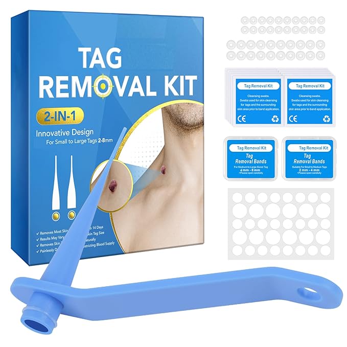 SEFUDUN Skin Tag Remover Kit, Painless & Effective Skin Tag Removal