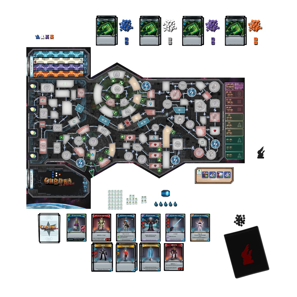 Devir - Clank! En el Espacio, Ciencia Ficción, Deck Building, Versión Española